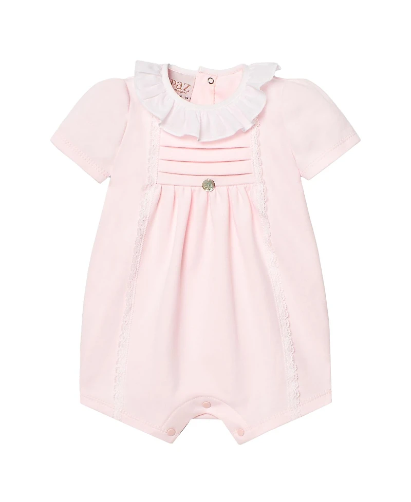 Paz Rodriguez Girls' Interlock Romper - Baby