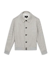 Benny Dogtooth Check Shirt Jacket