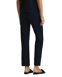 Mixed Gauge Rib Knit Pants