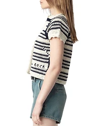 Zelie Striped Cardigan
