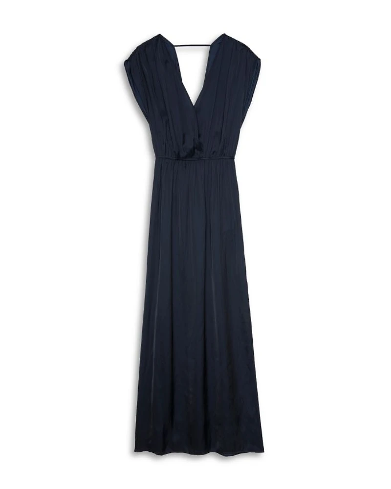 Ritmic Satin Maxi Dress
