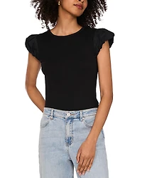 1.state Tulip Sleeve Knit Tee