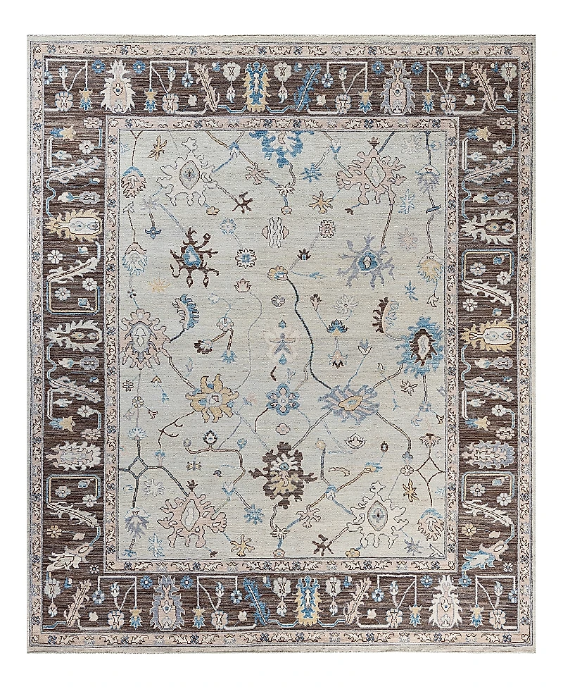 Bloomingdale's Colorful Oushak M1945 Area Rug