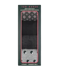 Dress Crew Socks, Pack of 4