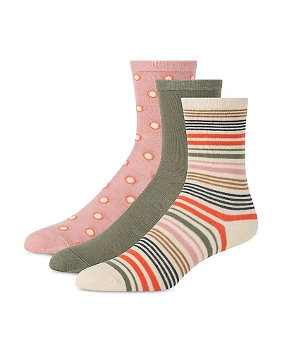 Ted Baker Dress Crew Socks, Set of 3