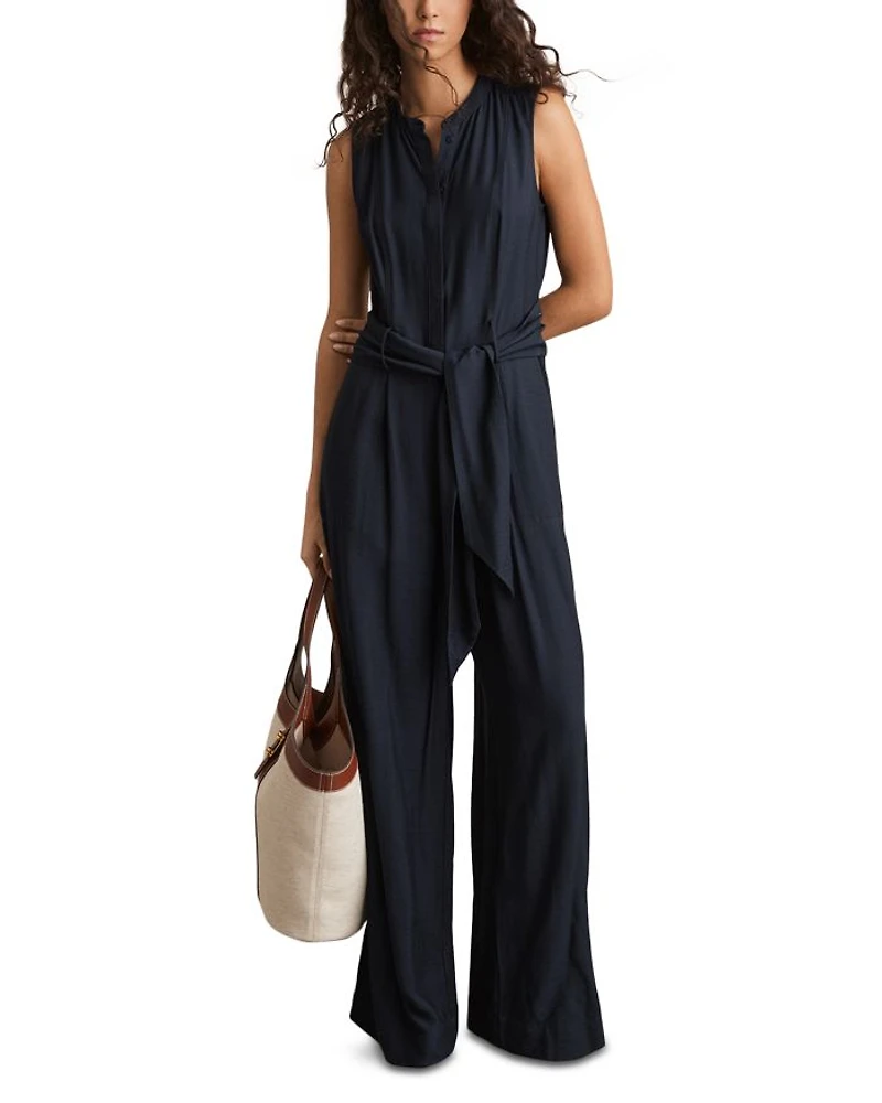 Raven Belted Jumpsuit