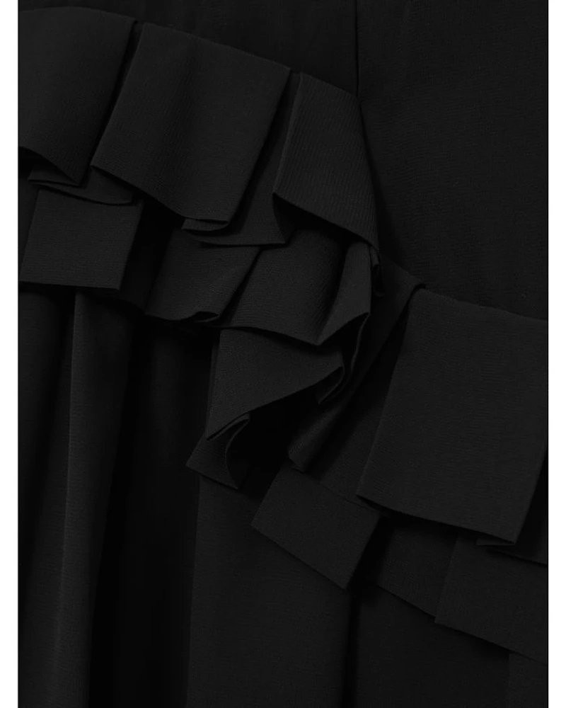 Luni Sleeveless Ruffled Dress