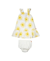 Girls' Linen Sun Ruffle Dress - Baby