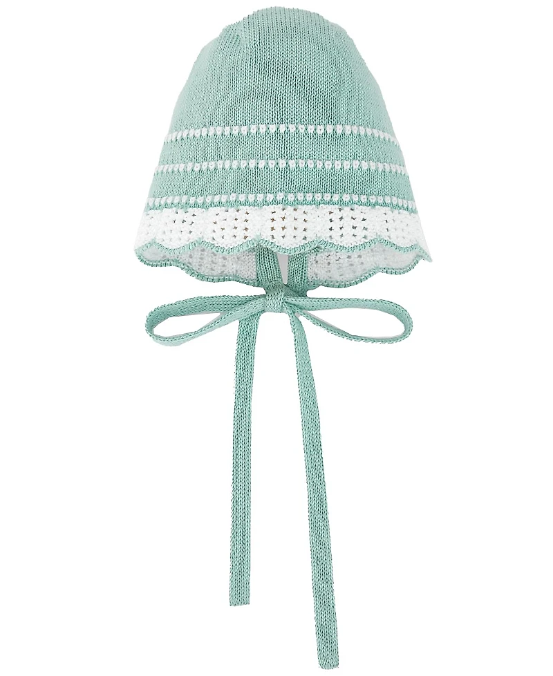 Paz Rodriguez Unisex "Eido" Knit Bonnet - Baby