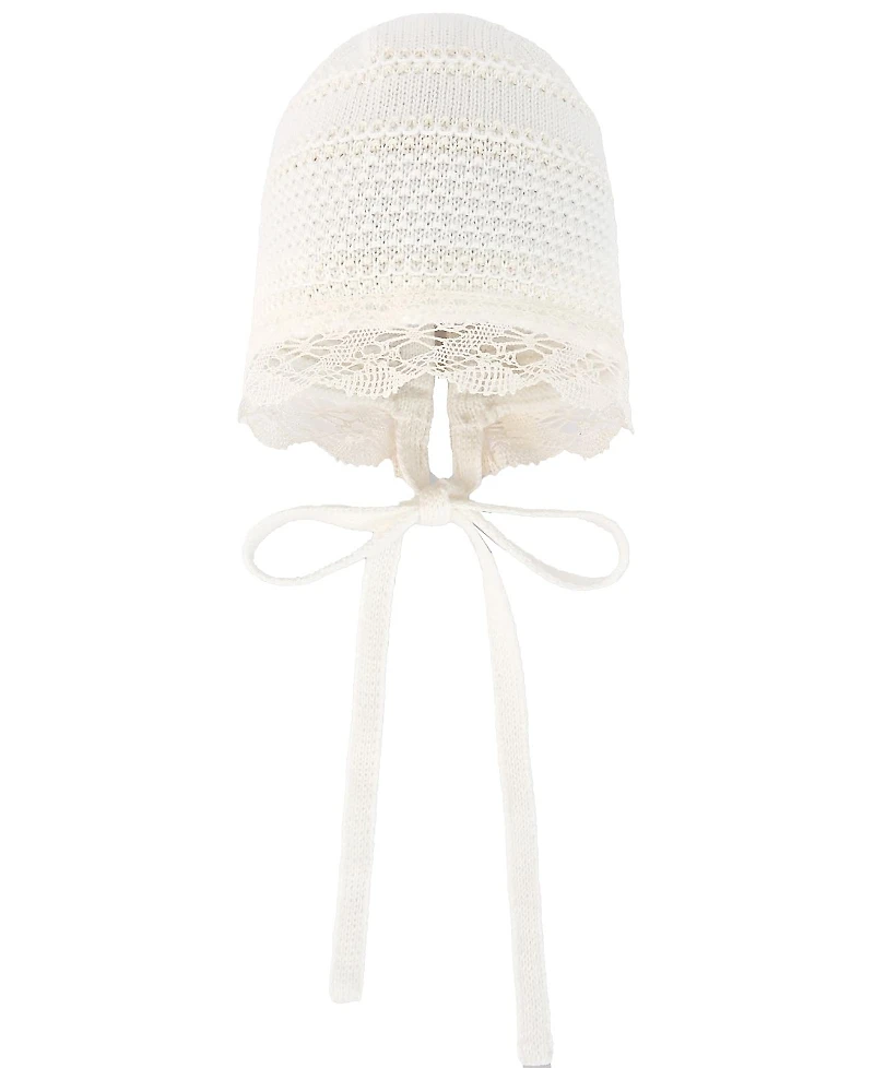 Paz Rodriguez Unisex "Paz" Knit Bonnet - Baby