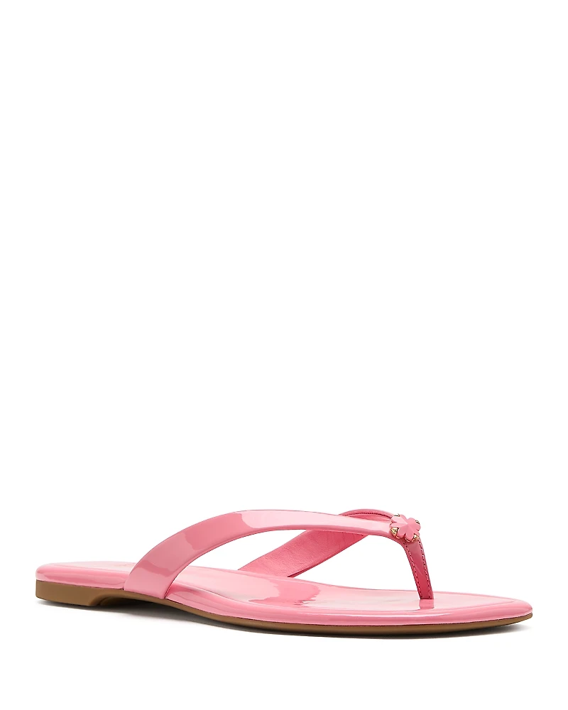 kate spade new york Women's Spade Flower Flip Flop Sandals