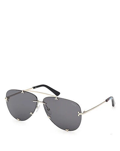 Pucci Pilot Sunglasses, 61mm