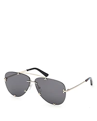Pucci Pilot Sunglasses, 61mm