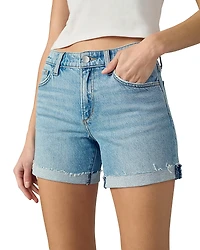 Joe's Jeans 5 Cuffed Denim Shorts