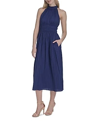 Eliza J Halter Tie Back Dress