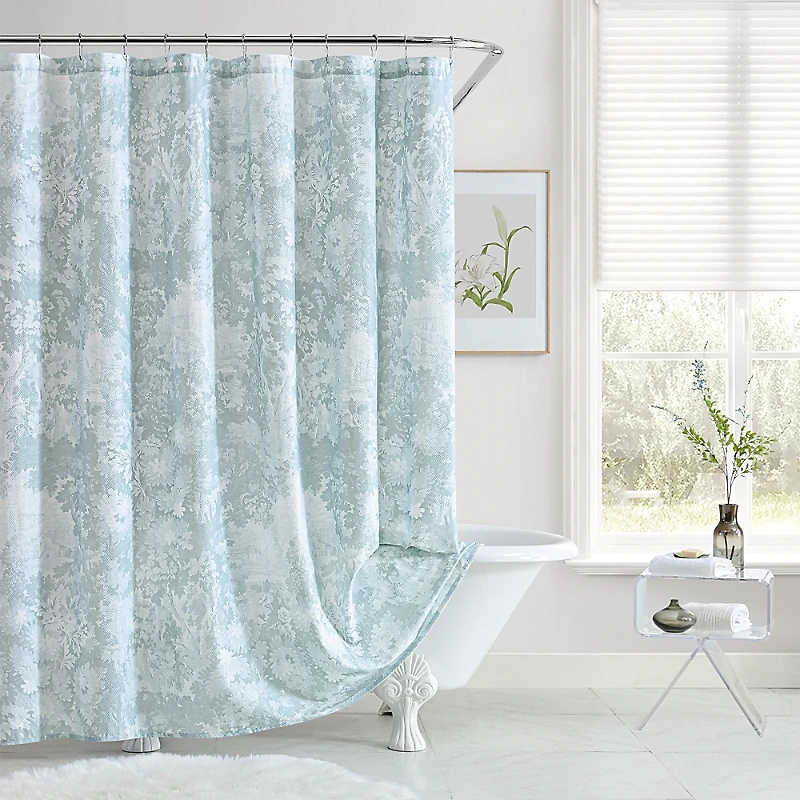 Aqua Shower Curtain - Exclusive