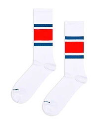 Happy Socks Simple Stripe Sneaker Socks