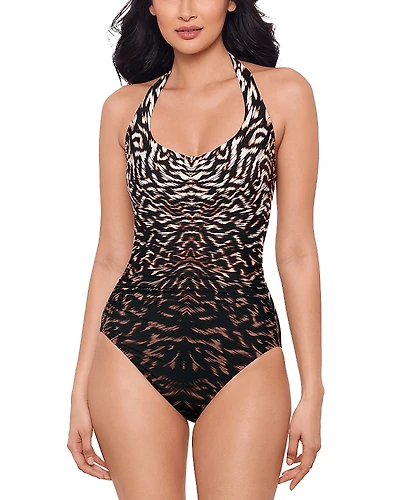 Miraclesuit Topkapi Utopia Halter One Piece Swimsuit