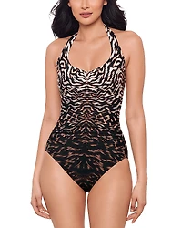 Miraclesuit Topkapi Utopia Halter One Piece Swimsuit