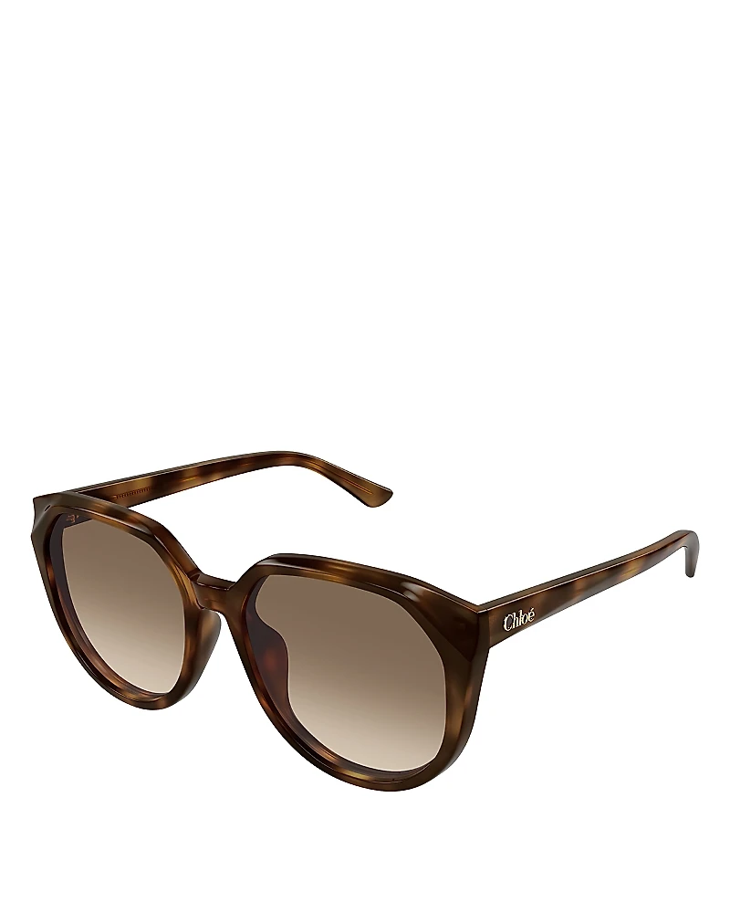 Chloe Salome Squared Sunglasses, 58mm