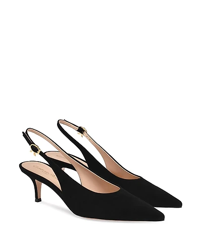 Gianvito Rossi Women's Robbie Sling 55 Pumps