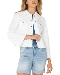 Frayed Denim Jacket