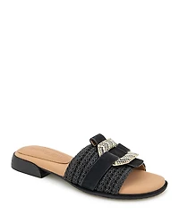 Gentle Souls by Kenneth Cole Women's Hudson Slide Sandals