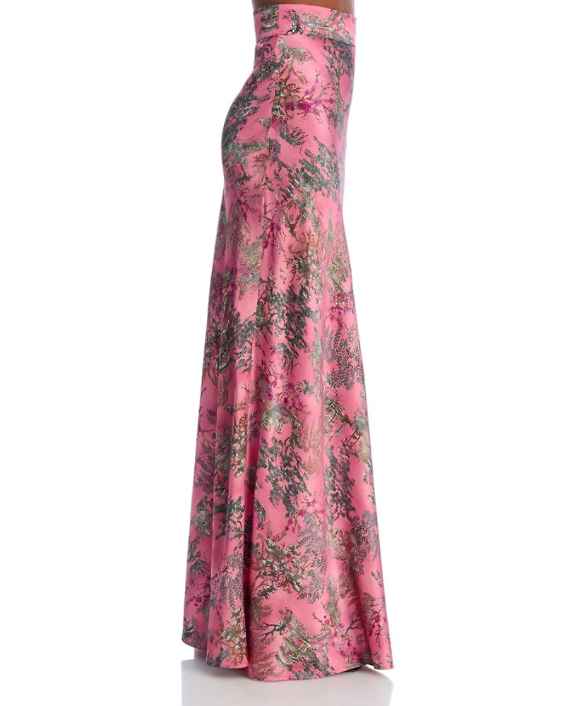 Ryker Silk Bias Skirt