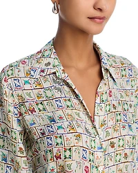 Nina Silk Blouse