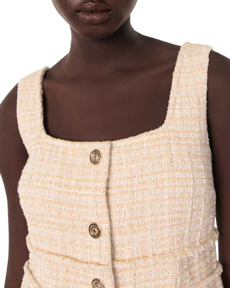 Short Tweed Dress