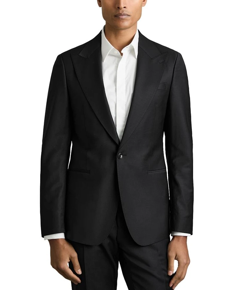 Slim Fit Peak Lapel Blazer