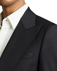 Slim Fit Peak Lapel Blazer