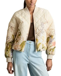 Nina Printed Bomber Jacket