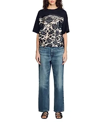 Floral Print Tee