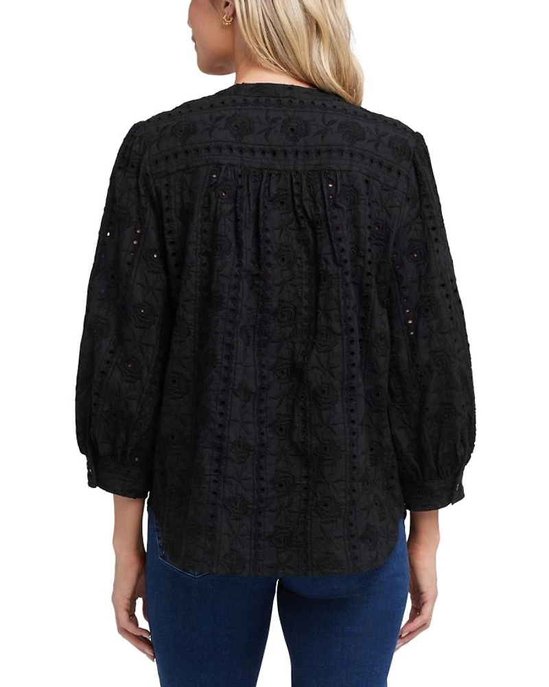 Bonnie Eyelet Blouse