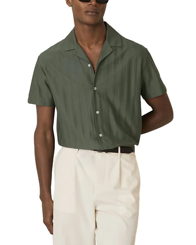 Sampson Textured Cuban Shirt