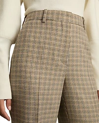 Vida Check Wide Leg Trousers