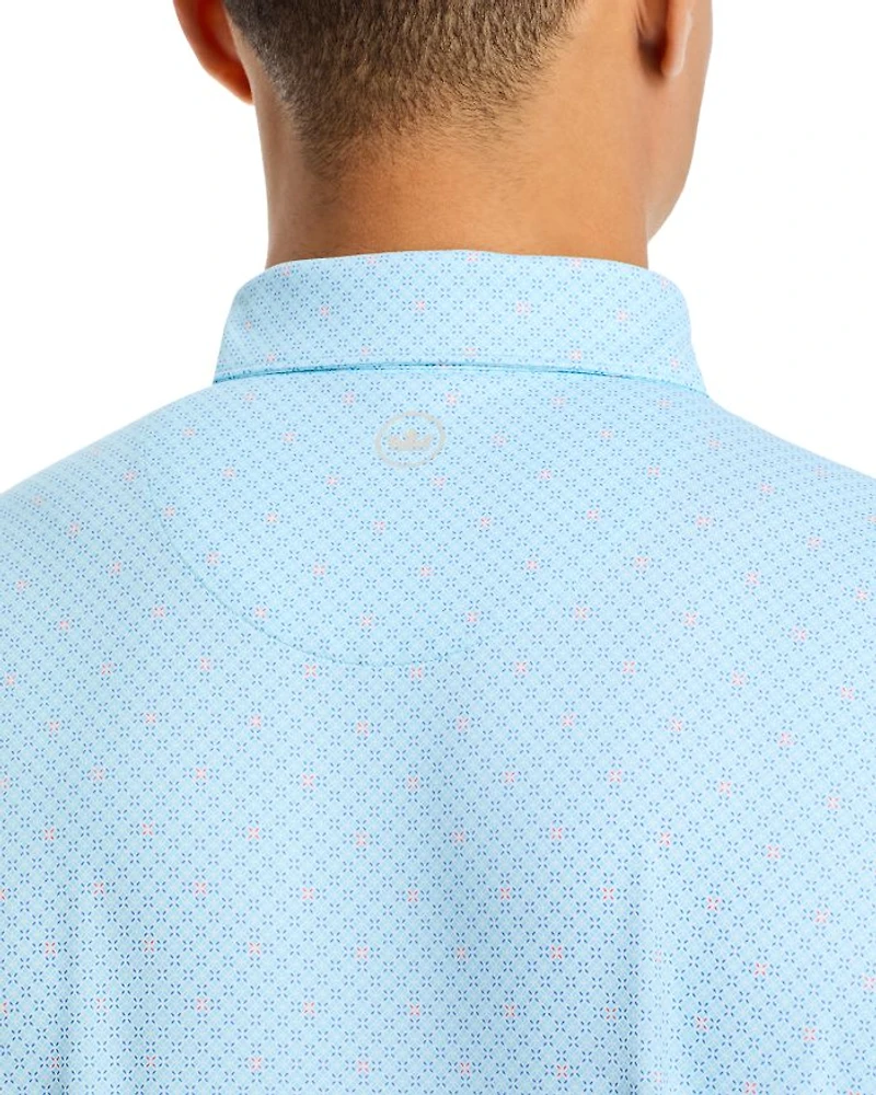 Bickett Textured Performance Polo Shirt