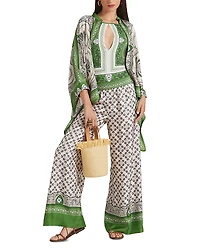 La DoubleJ Silk Palazzo Pants