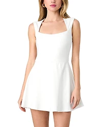 French Connection Lula Ponte Skater Dress