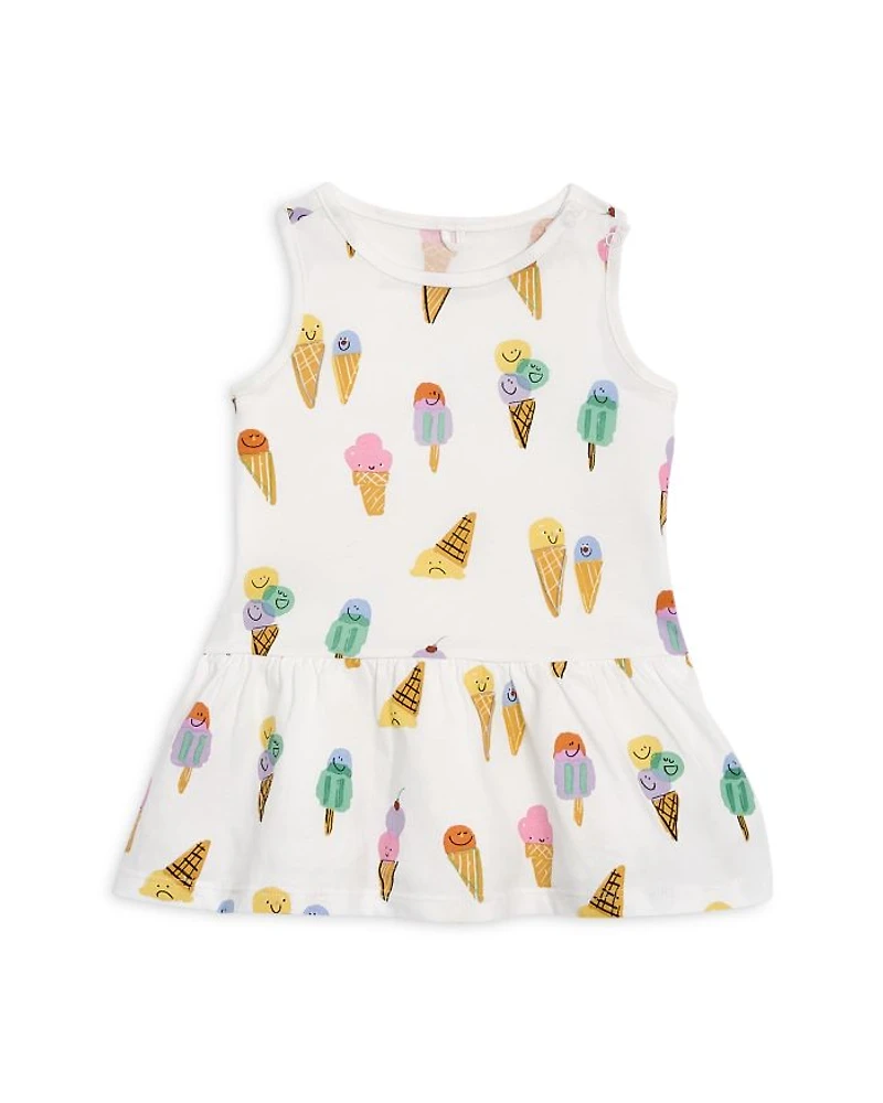 Girls' Ice Cream Peplum Dress - Baby