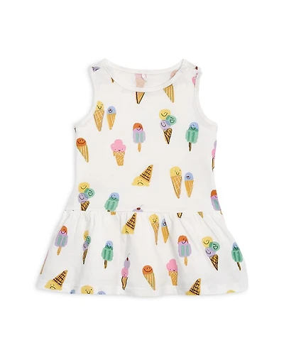 Girls' Ice Cream Peplum Dress - Baby