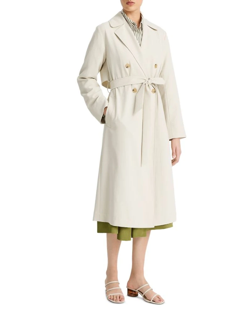 Drapey Trench Coat