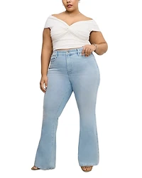 Soft Tech Good Legs Flare Jeans Indigo841