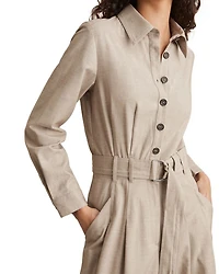 Abigail Tailored Belted Jumpsuit