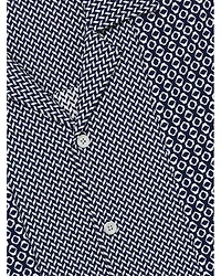 Geo Jacquard Camp Shirt
