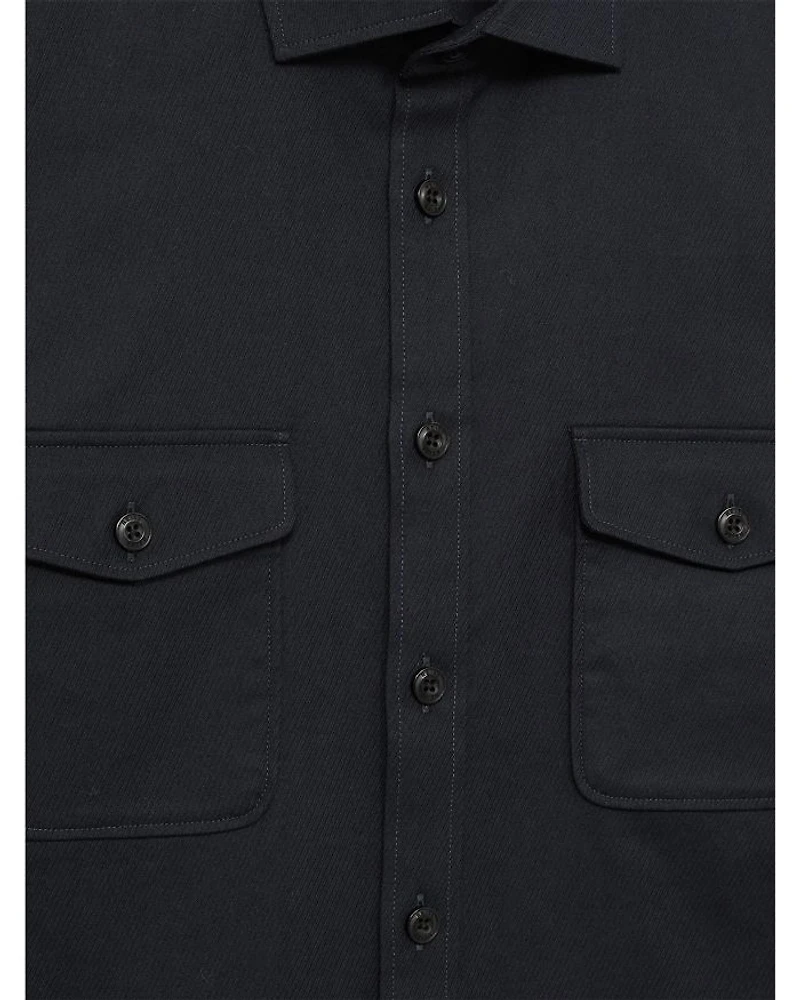 Twin Pocket Textured Shirt
