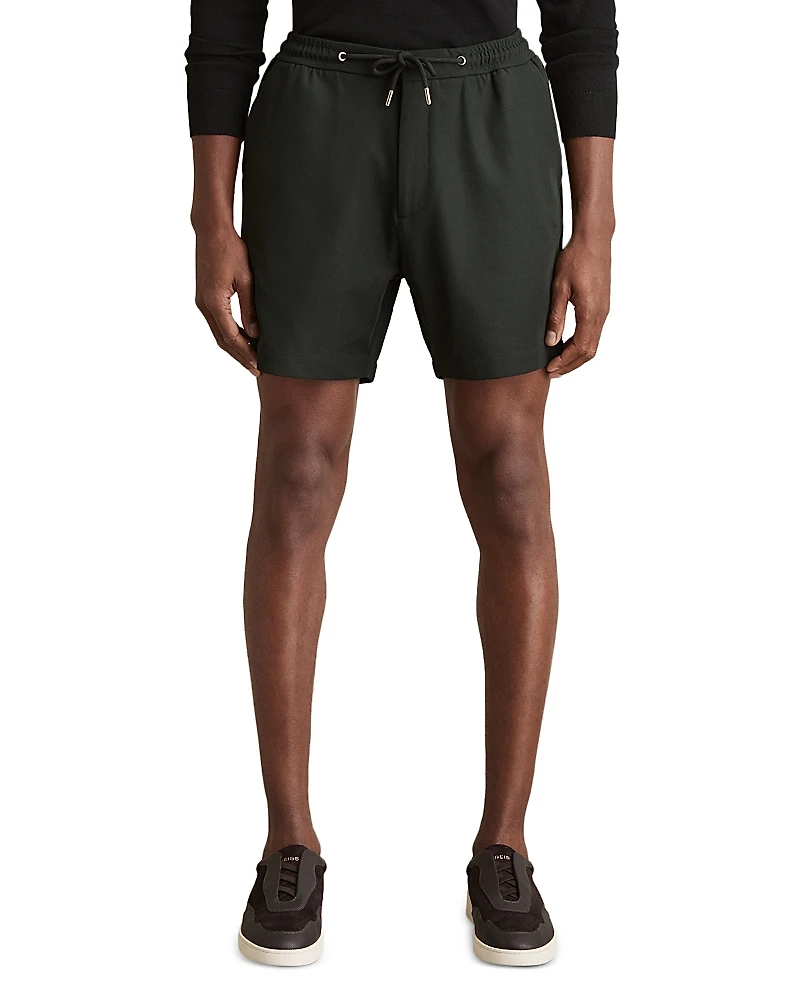 Reiss Newmark Textured Drawstring Shorts