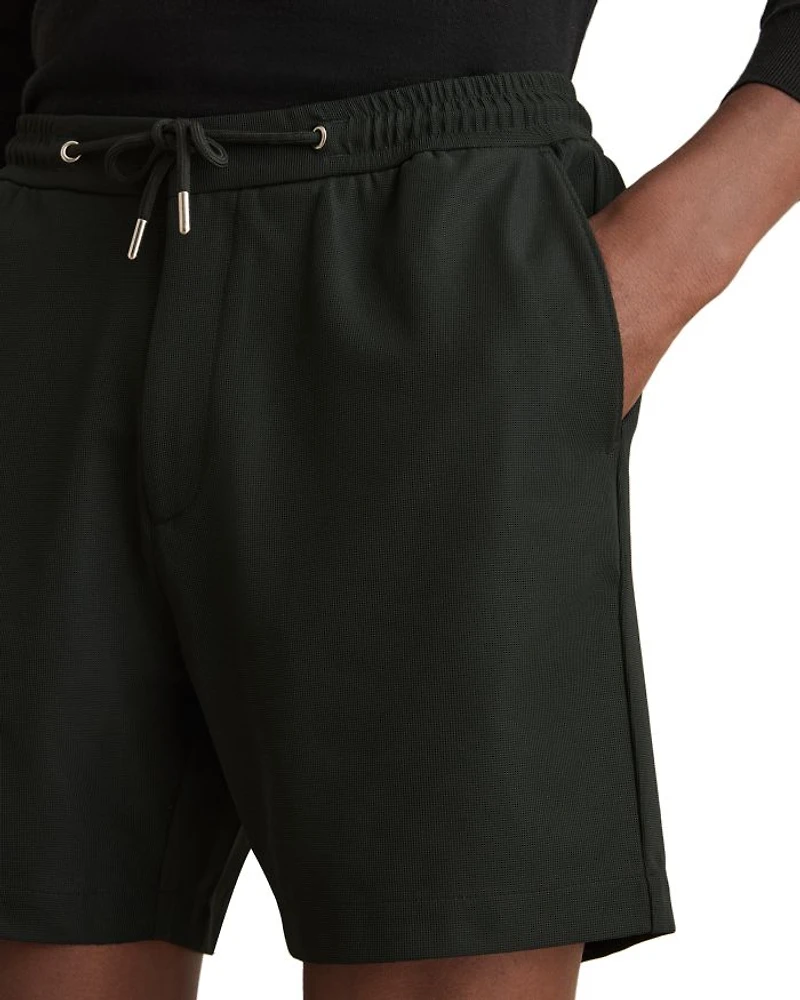 Newmark Textured Drawstring Shorts