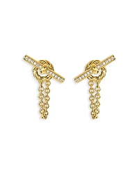 David Yurman Dy Mercer Petite Toggle Stud Earrings